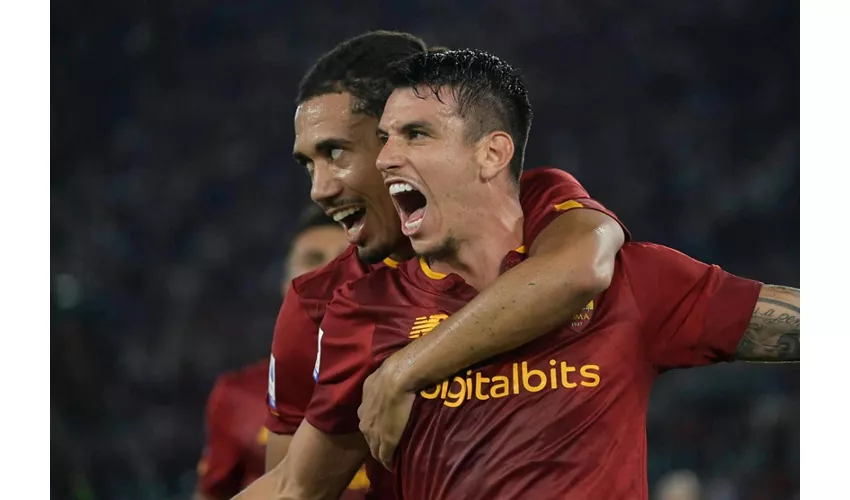 Partido de fútbol del AS Roma