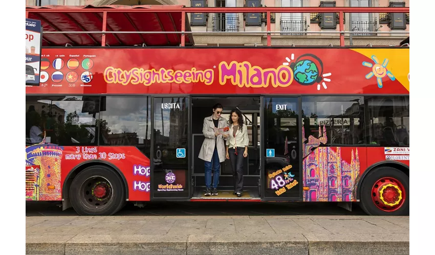 City Sightseeing Milan: Hop-on Hop-off Bus