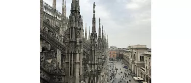 Duomo de Milán: Entrada a la azotea