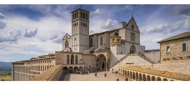 The paths where Saint Francis walked