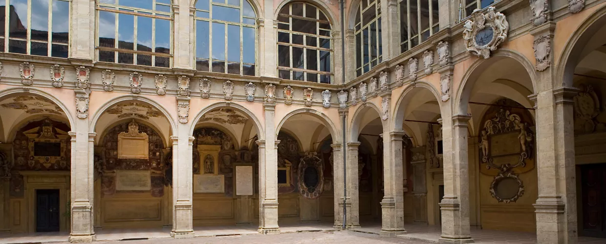 Stadtbibliothek im alten Archiginnasio