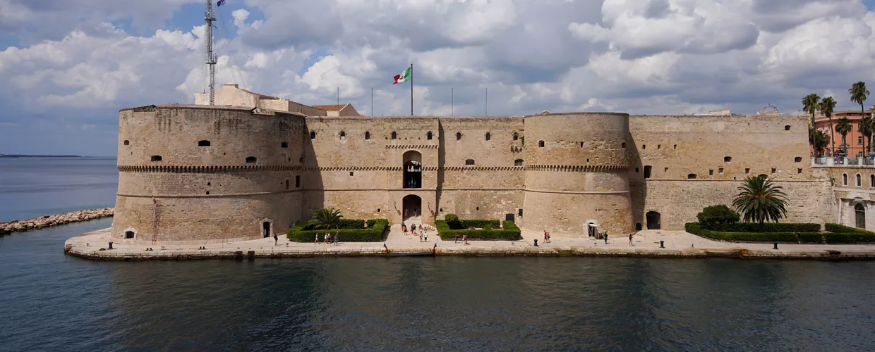 Das Castello Aragonese von Taranto