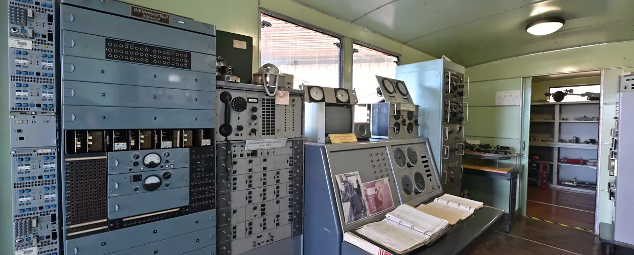 Fucino Space Centre and Telespazio Museum
