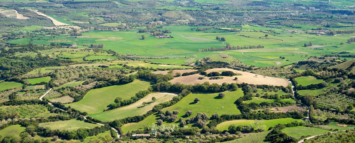 Il territorio dell'ex provincia del Medio Campidano