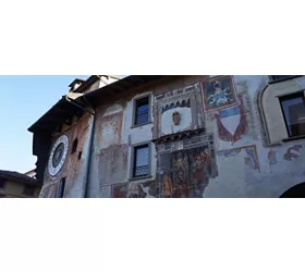 Der Palazzo Comunale (Rathaus) von Clusone