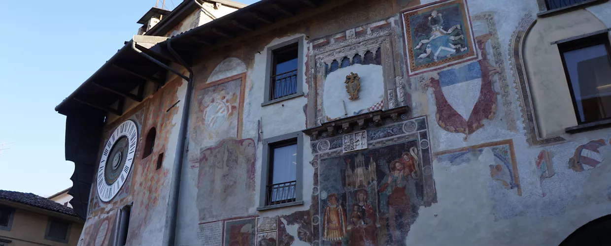 The town hall of Clusone