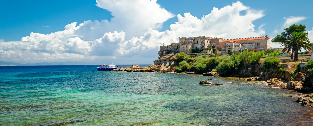 Isola di Pianosa del Tirreno