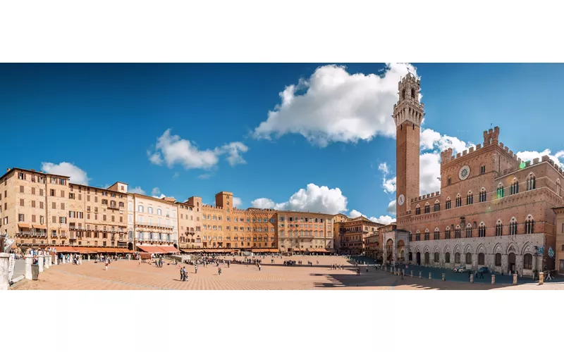Il centro storico di Siena