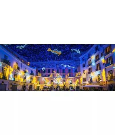 Las Luces de artista en Salerno son el evento más brillante del año