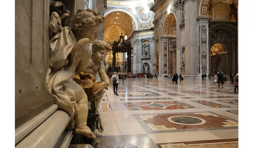 Basilica di San Pietro: Ingresso riservato con scorta + audioguida