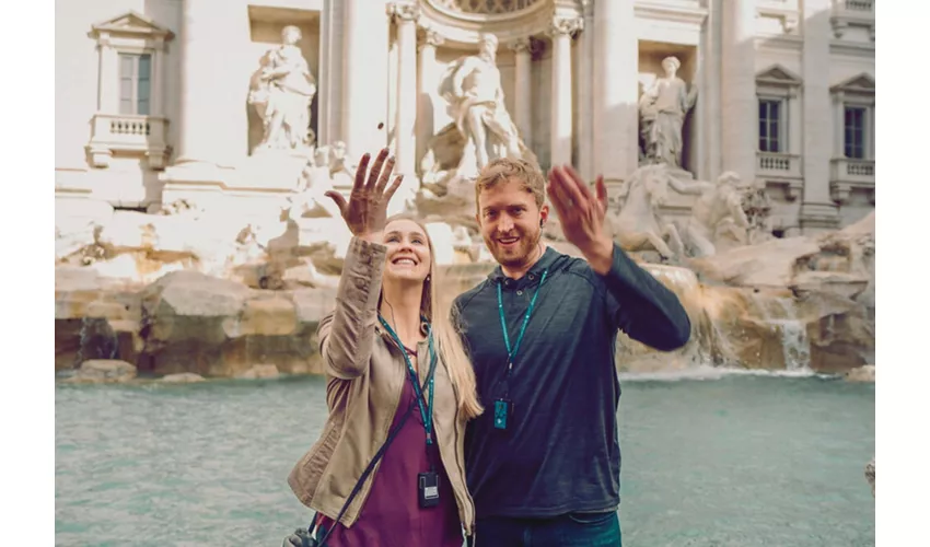 Roma: Tour guidato a piedi + visita al Pantheon