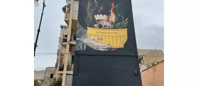 Palermo: Geführte Street Art Walking Tour + handwerkliche Gelato-Verkostung