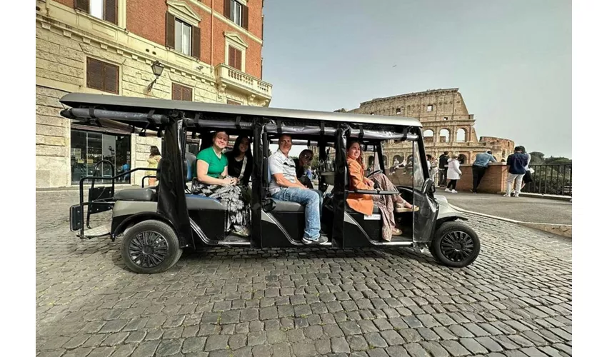 Roma: Excursión en carrito de golf