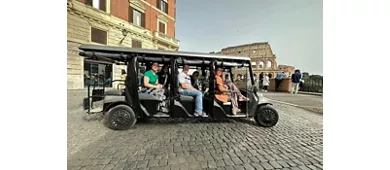 Roma: Excursión en carrito de golf