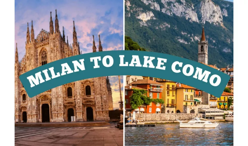 Lago de Como: Traslado en tren de ida a Milán