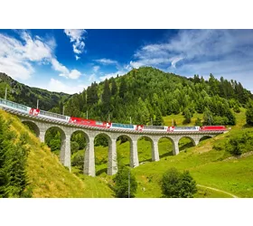 Bernina Express: Roundtrip from Milan