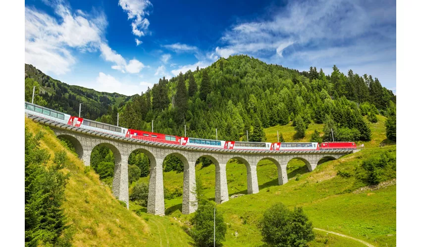 Bernina Express: Roundtrip from Milan