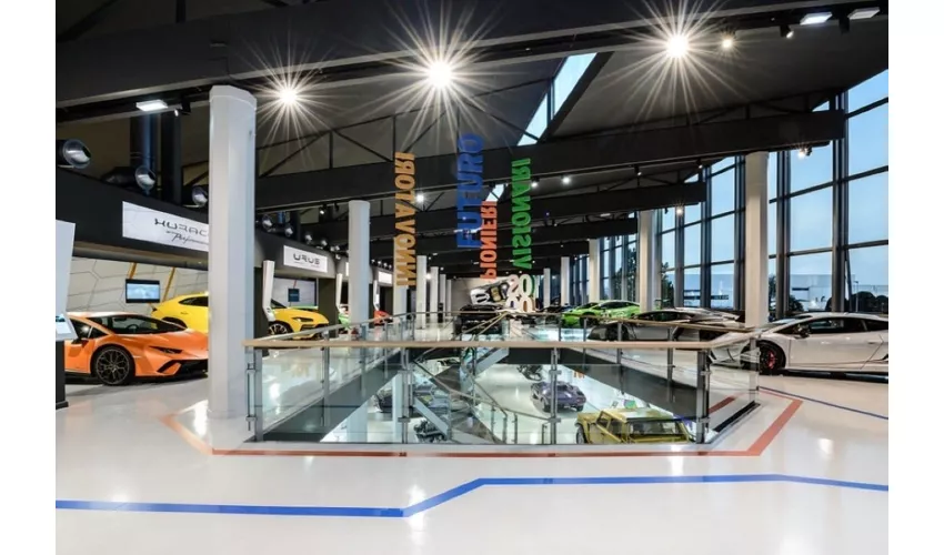 Museo Lamborghini y Museo Enzo Ferrari: Entrada