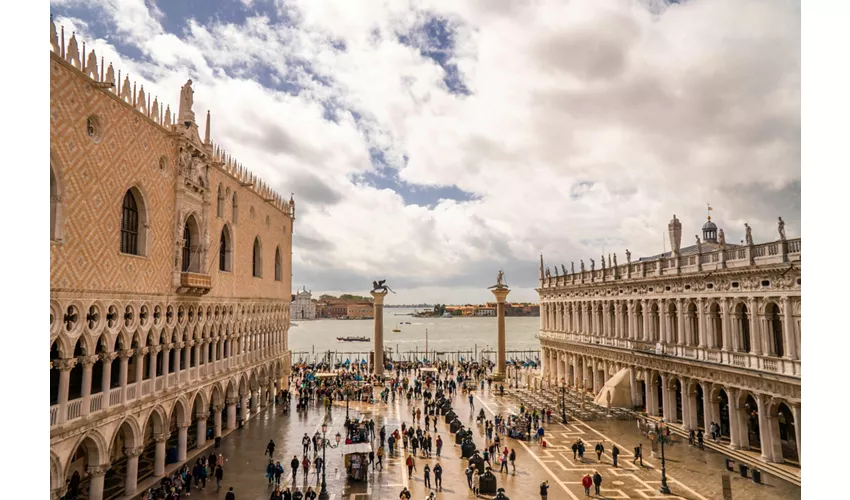 Basílica de San Marcos: Salta la cola + Terraza, Museo, Pala d'Oro y Audioguía
