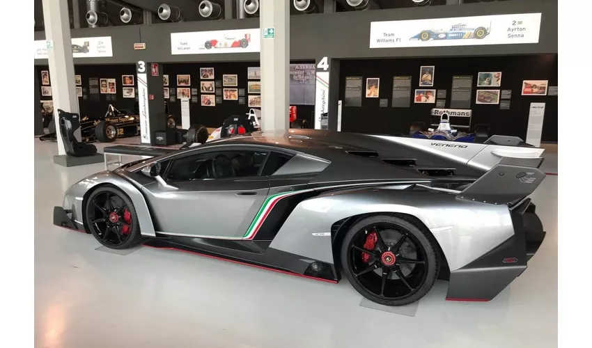 Museo Lamborghini y Museo Enzo Ferrari: Entrada