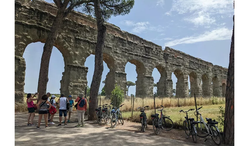 Vía Apia: Recorrido guiado en bicicleta eléctrica