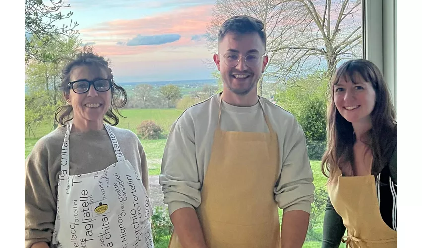Felsina Culinaria: Clase de cocina + Viaje de ida y vuelta desde San Pietro Terme