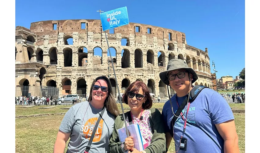 Colosseum, Arena, Roman Forum & Palatine Hill + Guided Tour