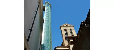 Panoramic Glass Elevator with Audio App