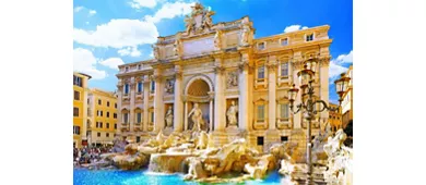 Fontana de Trevi Roma: Visita guiada a la Domus Subterránea + Visita a pie de la ciudad