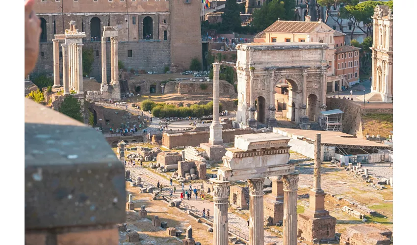 Tour guidato del Colosseo, Foro Romano e Palatino