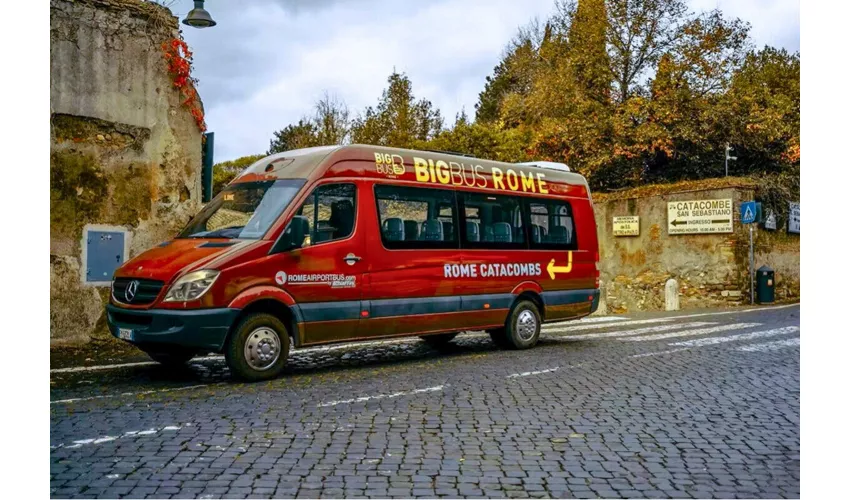 Catacombe di San Sebastiano: Biglietto d'ingresso + Tour guidato + Trasferimenti