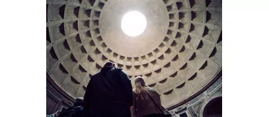 Roma: Tour guidato a piedi + visita al Pantheon