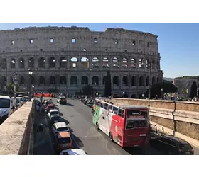 Colosseum, Roman Forum & Palatine Hill + Panoramic Open Bus