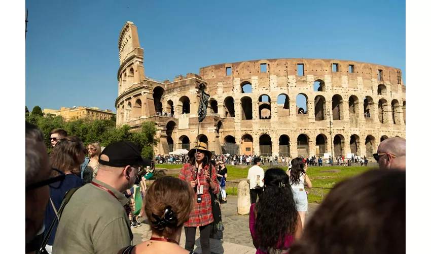 Colosseo, Foro Romano e Palatino + Tour guidato