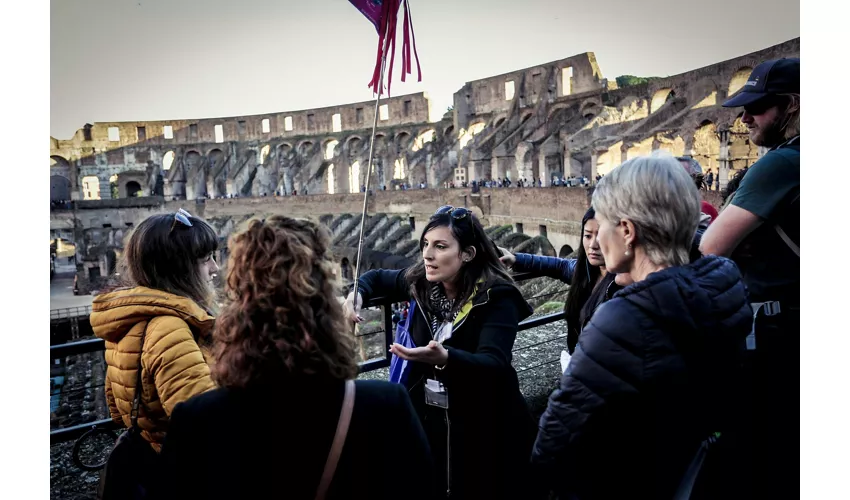 Colosseo, Foro Romano e Palatino + Tour guidato