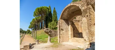 Villa Adriana: Entrada