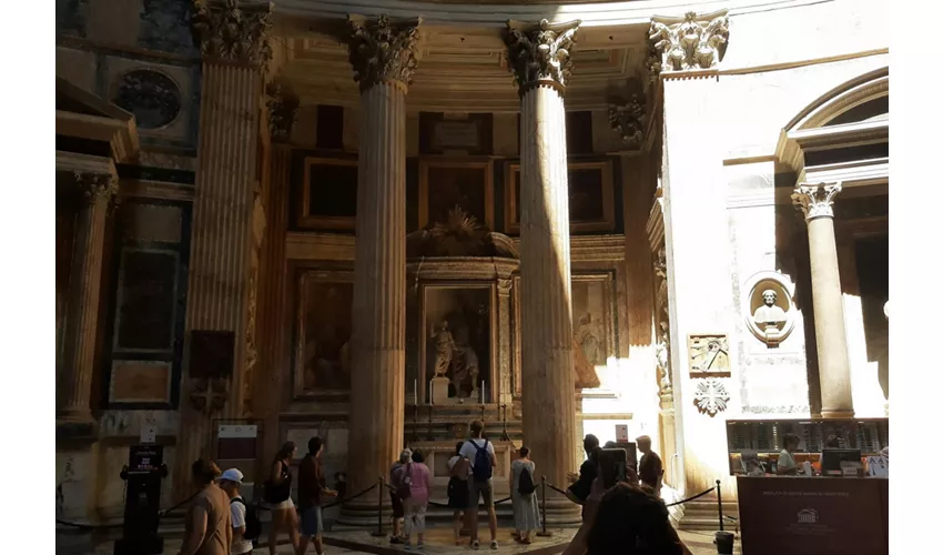 Pantheon di Roma: Biglietto d'ingresso + Audioguida digitale