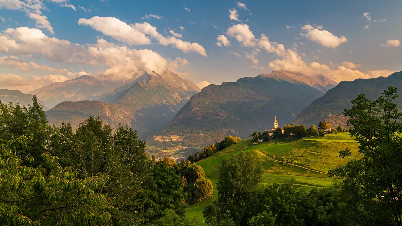 Landscapes of Aosta Valley