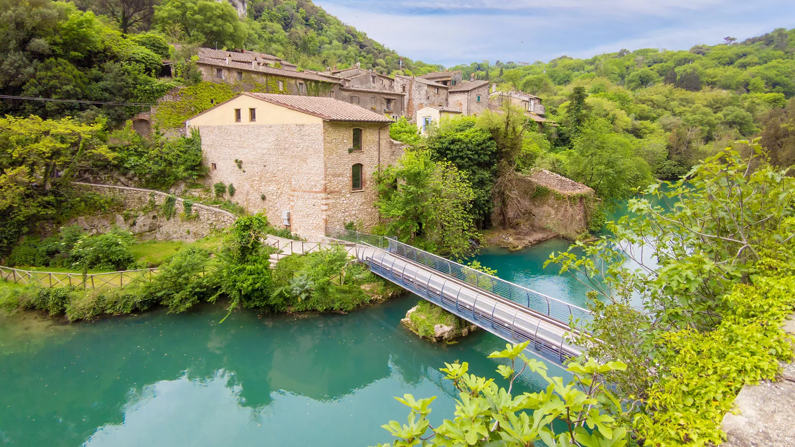 Nera River Cycle Path: cycling through forests and waterfalls