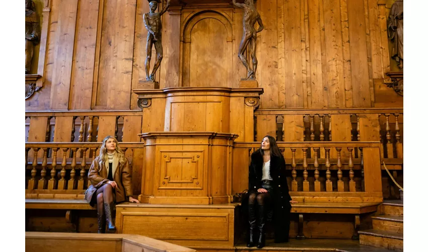 Archiginnasio di Bologna: Audioguida + Degustazione di cibi tipici