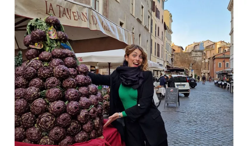 Roma: Campo De Fiori, Ghetto Ebraico e Tour gastronomico di Trastevere