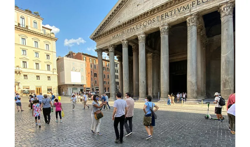 Panteón de Roma: Entrada de acceso rápido + Tour guiado para grupos reducidos