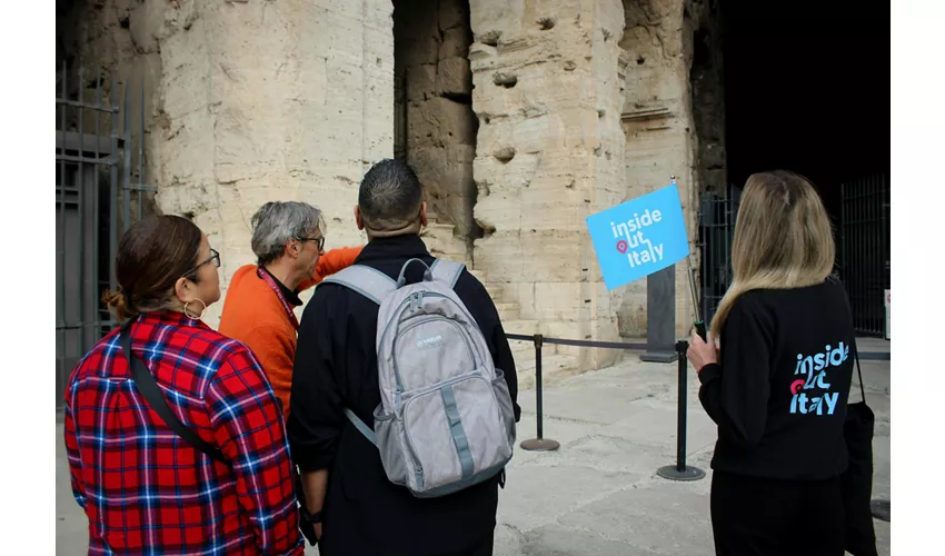 Colosseo, Arena, Foro Romano e Palatino + Tour guidato