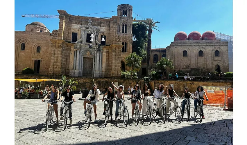 Palermo: Visita guiada de bicicleta