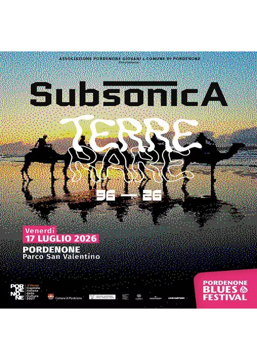 Pordenone Blues & Co Festival: Subsonica