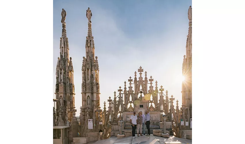 Terrazze del Duomo di Milano: Tour privato