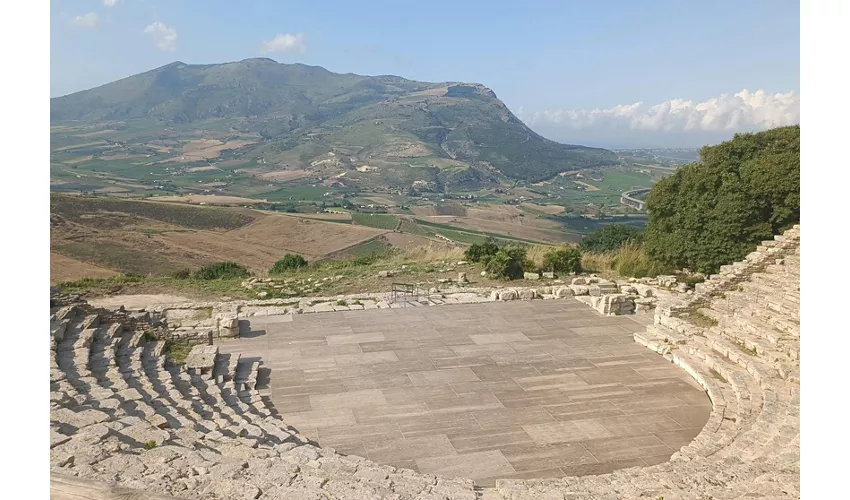 Entrada al Parque Arqueológico de Segesta + Servicio de transporte ida y vuelta