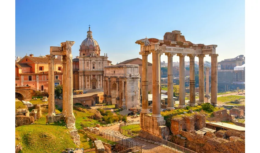 Colosseo, Foro Romano e Palatino + Tour guidato per gruppi ristretti