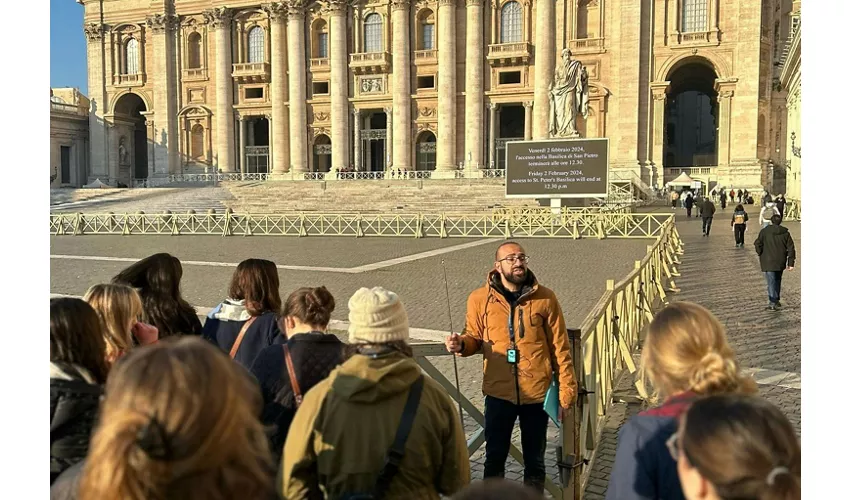 Basilica di San Pietro: Tour guidato espresso di 1 ora