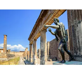 Pompei: Ingresso + Trasporto di andata e ritorno da Roma